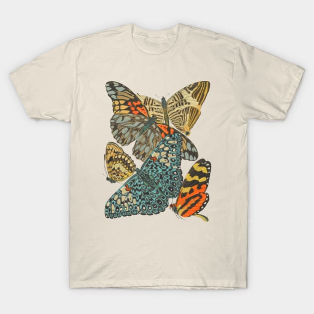 Vintage Butterflies T-Shirt by DemTeez